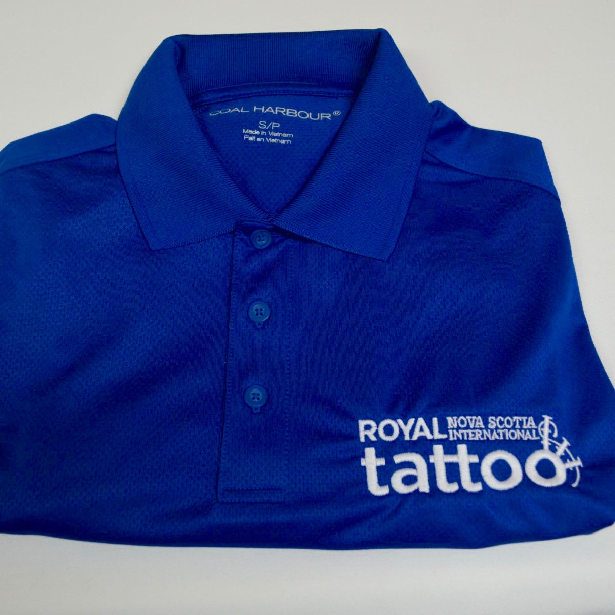 Tattoo Royal Blue Golf Shirt