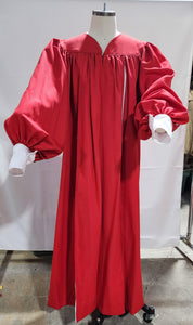 Choir Gown (Red with White accents)